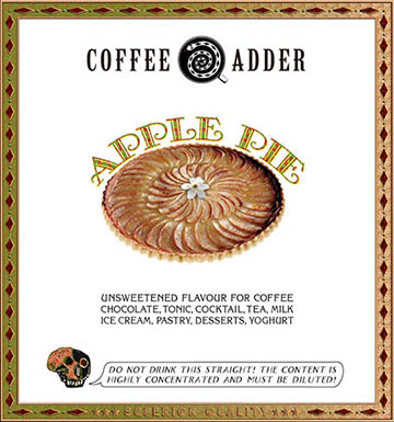 Sugar free Apple Pie coffee syrup
