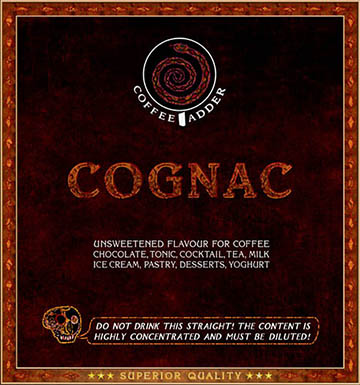 Cognac coffee syrup