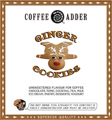 Sugar free Ginger Cookie coffee syrup