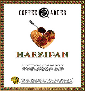 Sugar-free Marzipan coffee syrup